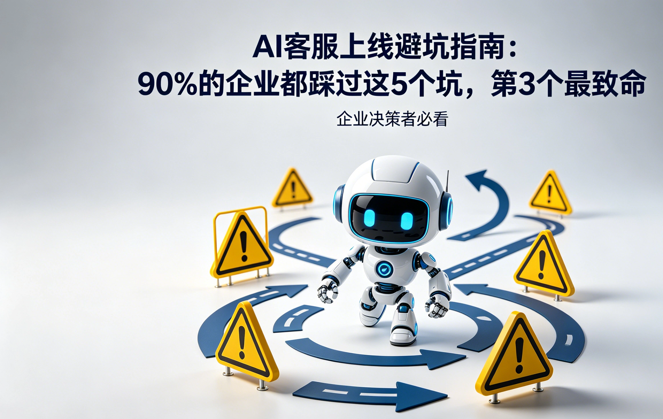 AI客服上线避坑指南：90%的企业都踩过这5个坑，第3个最致命
