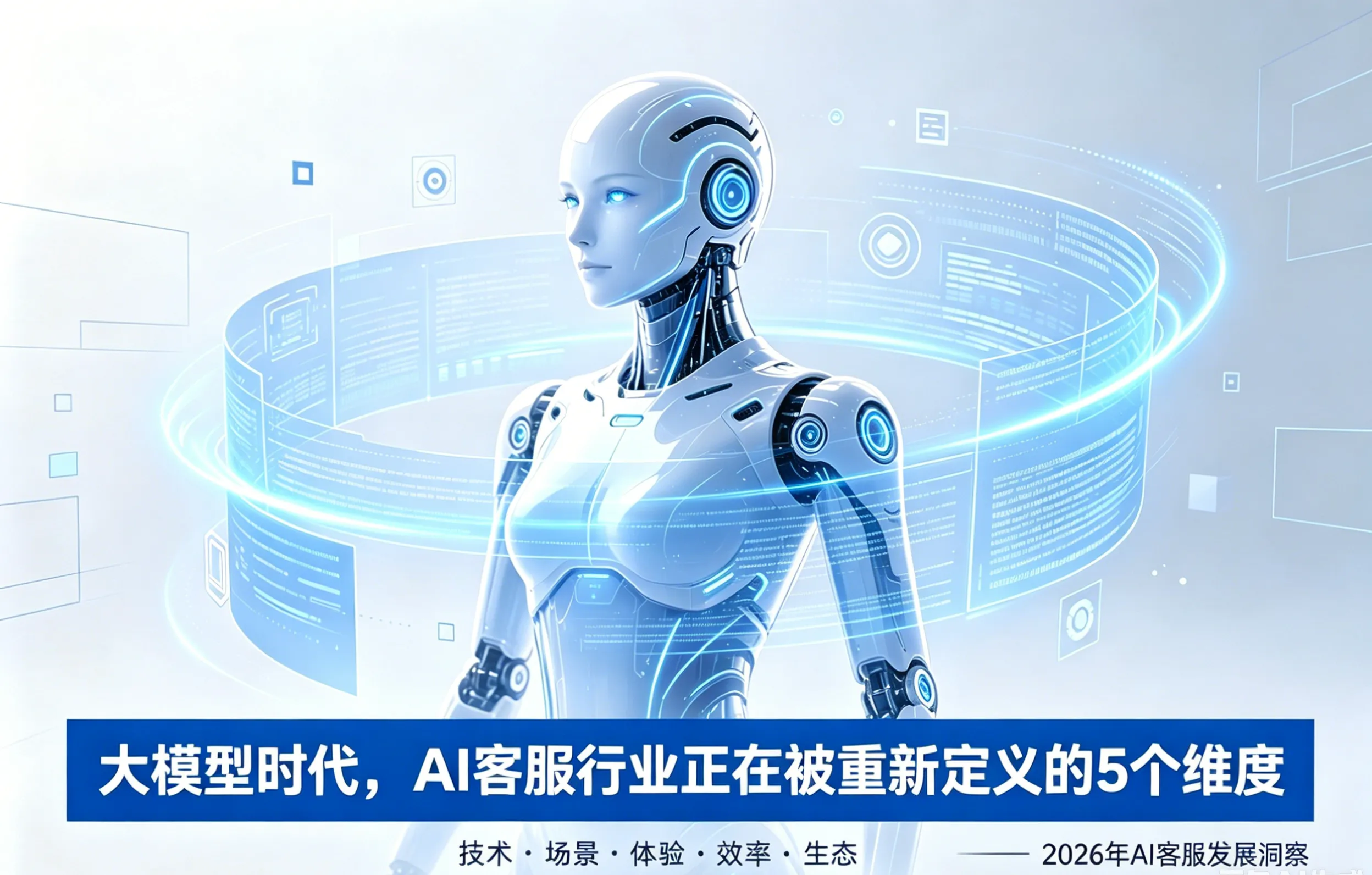 大模型时代,AI客服行业正在被重新定义的5个维度